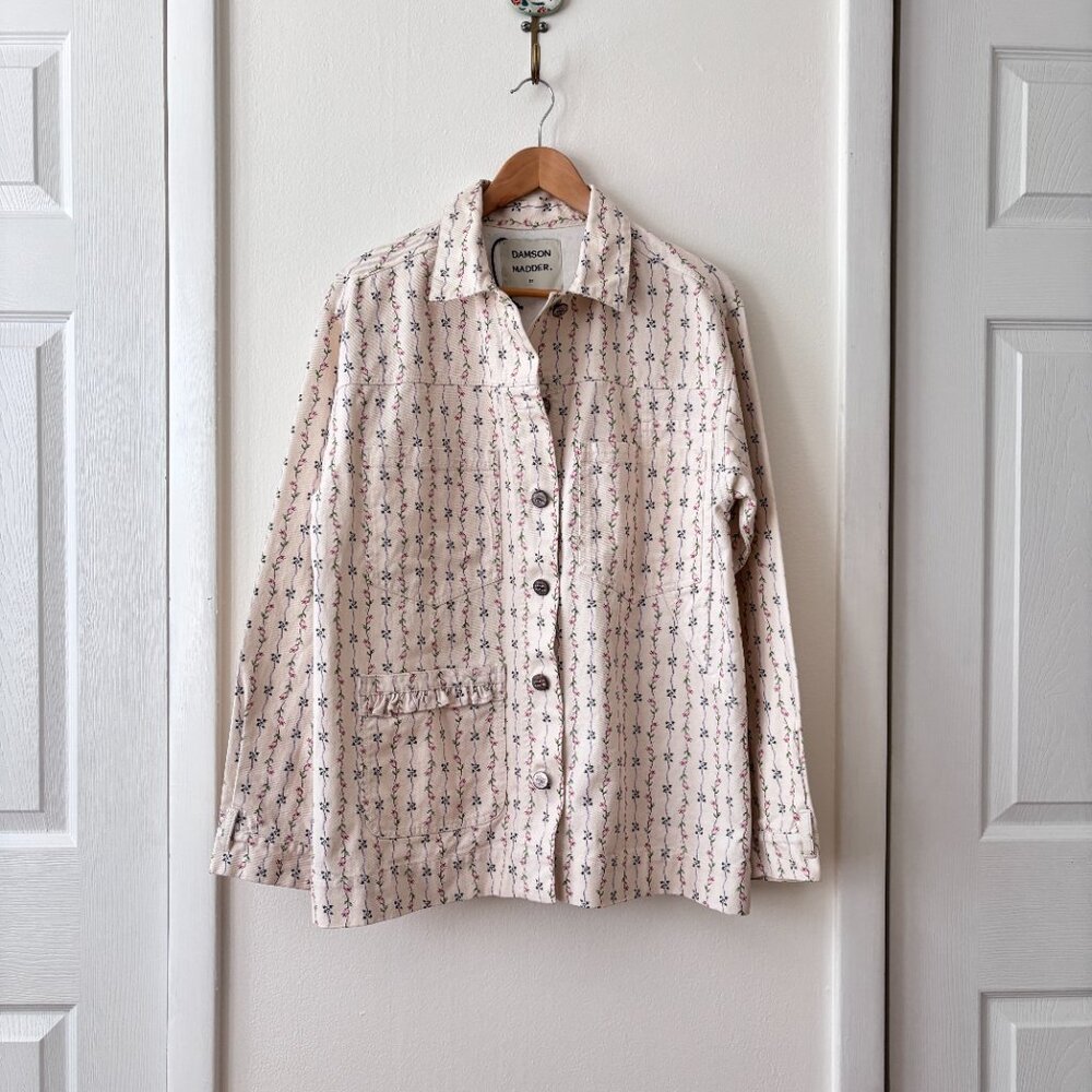 Damson Madder Goodnature Denim Shacket - Picture 4 of 10